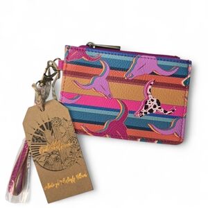Catchfly Womens Western Wallet ID Holder